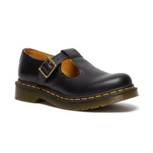 Doc Martens Black Leather Mary Jane Shoes